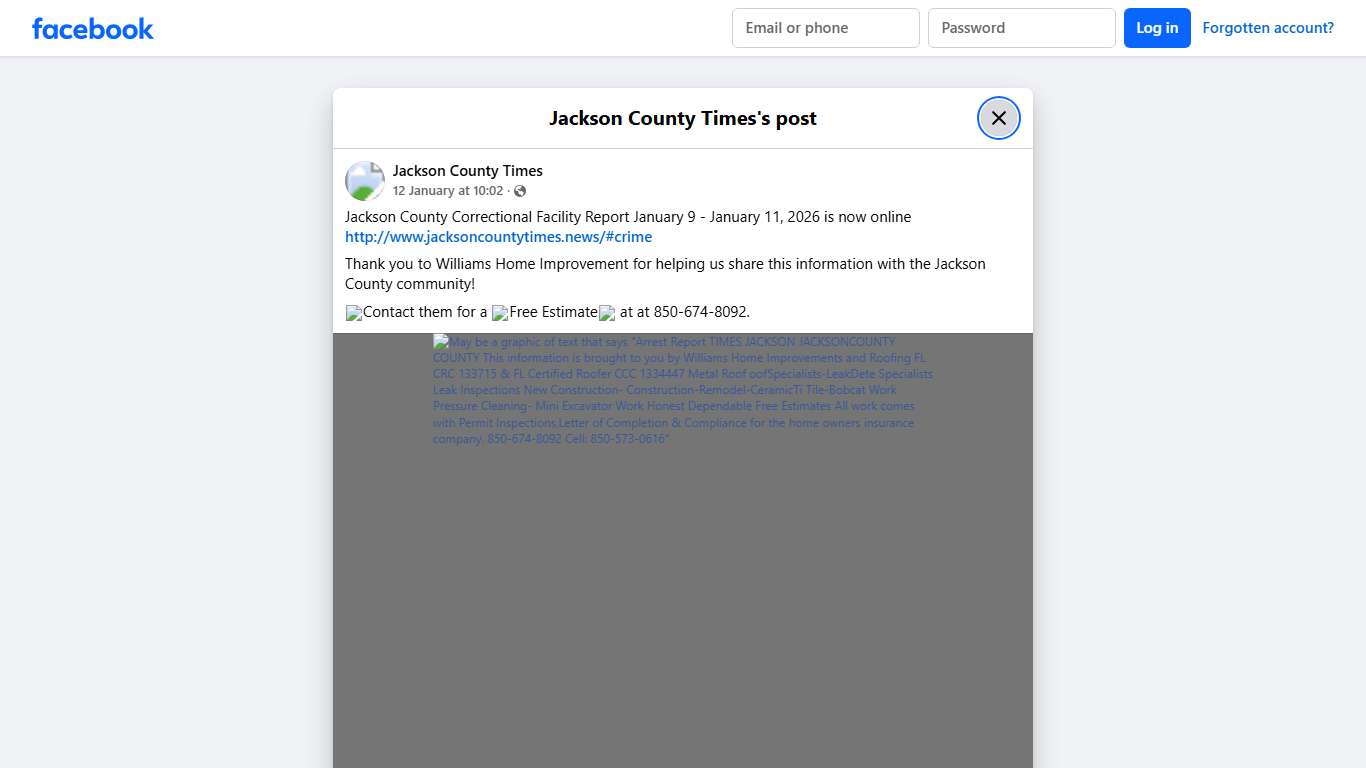 Jackson County Correctional... - Jackson County Times Facebook